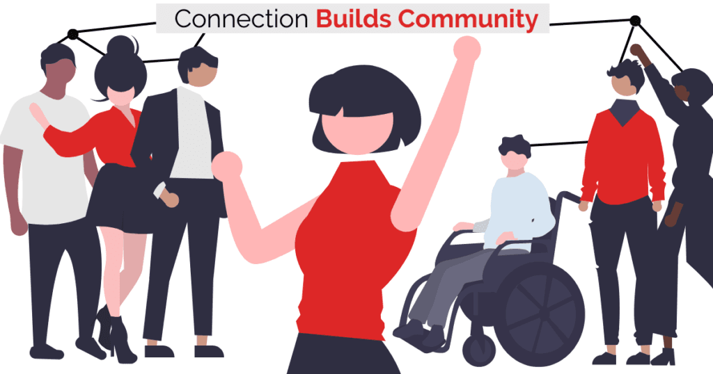 Connection builds community when you allow emotions to belong in the workplace