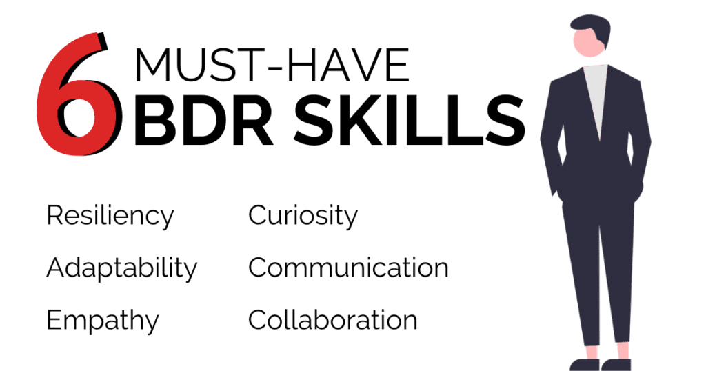 Top 6 skills to have for a BDR
