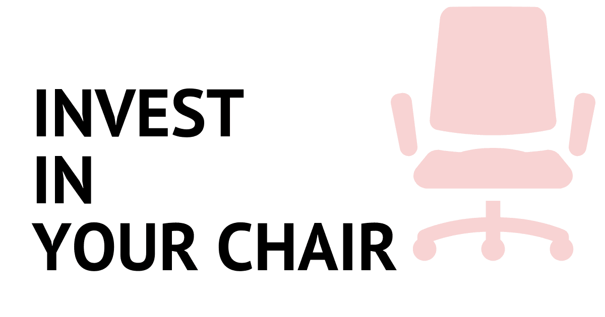 WFH workspace tip - start with your chair!