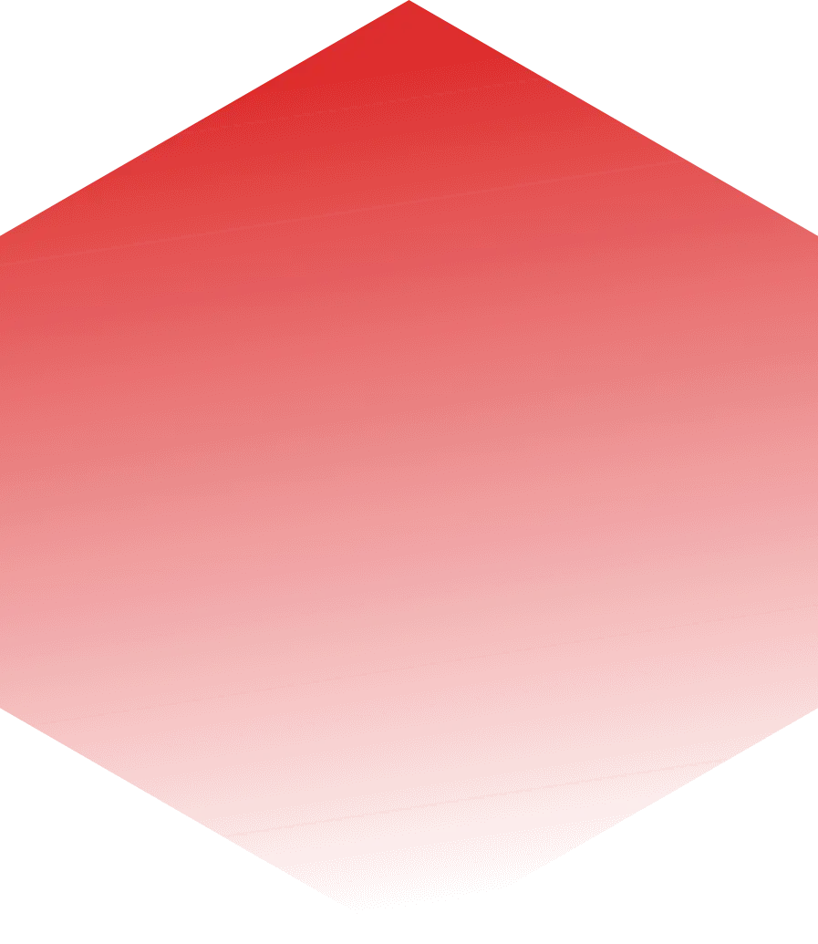 hexagon red gradient