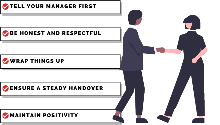 5 reasons to leave your job on good terms. 