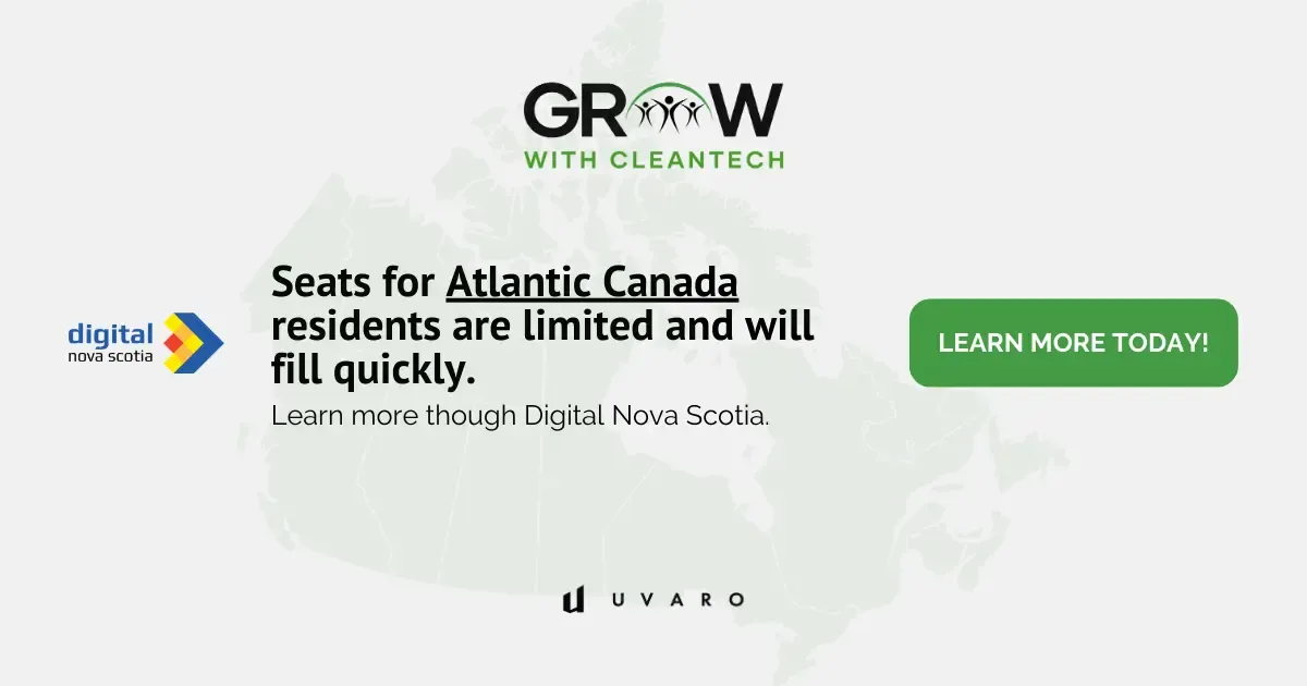 Seats for Atlantic Canada residents are limited and will fill quickly! Learn more through Digital Nova Scotia.