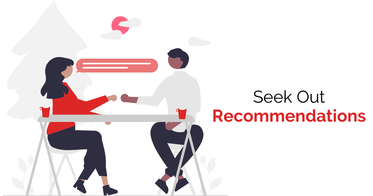 Seek out recommendations from colleagues, managers, and customers to boost your social selling presence.