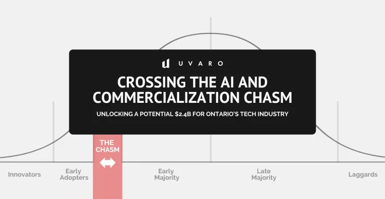 Crossing the AI and Commercialization Chasm - Unlocking a potential $2.4B for Ontario's tech industry